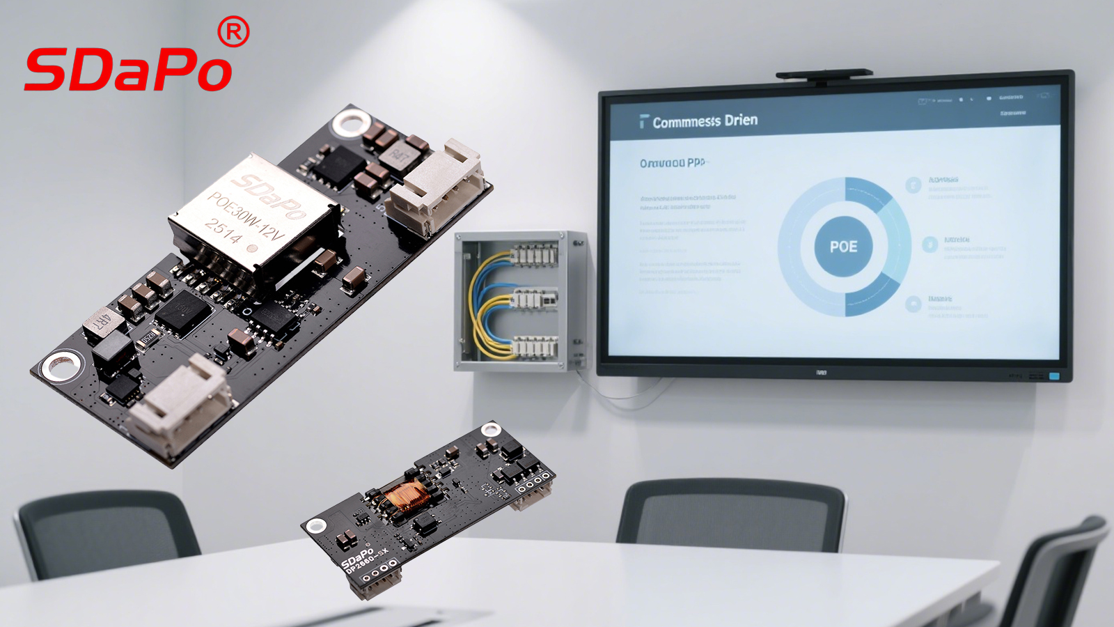 What Are The Specific Applications of PoE Modules in Commercial Displays? 