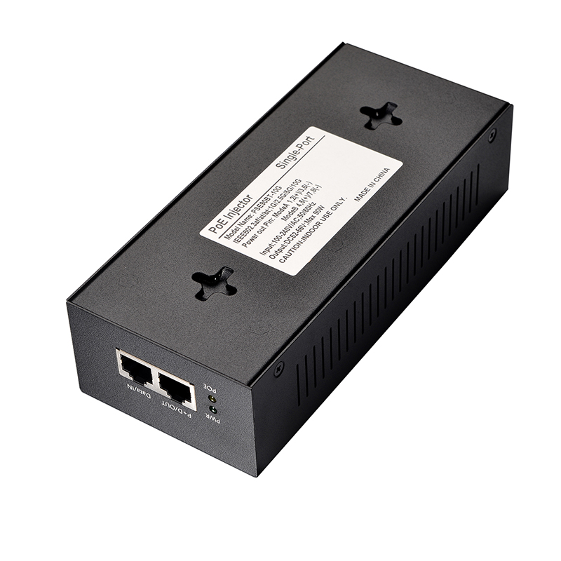 PSE90BT-10G PoE++ 10Gbps Single Port 90W PoE Active Injectors