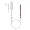 FS5712DW 12V1A 10/100M IP66 Waterproof White PoE Cable For IPC