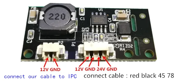 SDAPO PM2401 Passive POE 24V only support ModeB module power supply