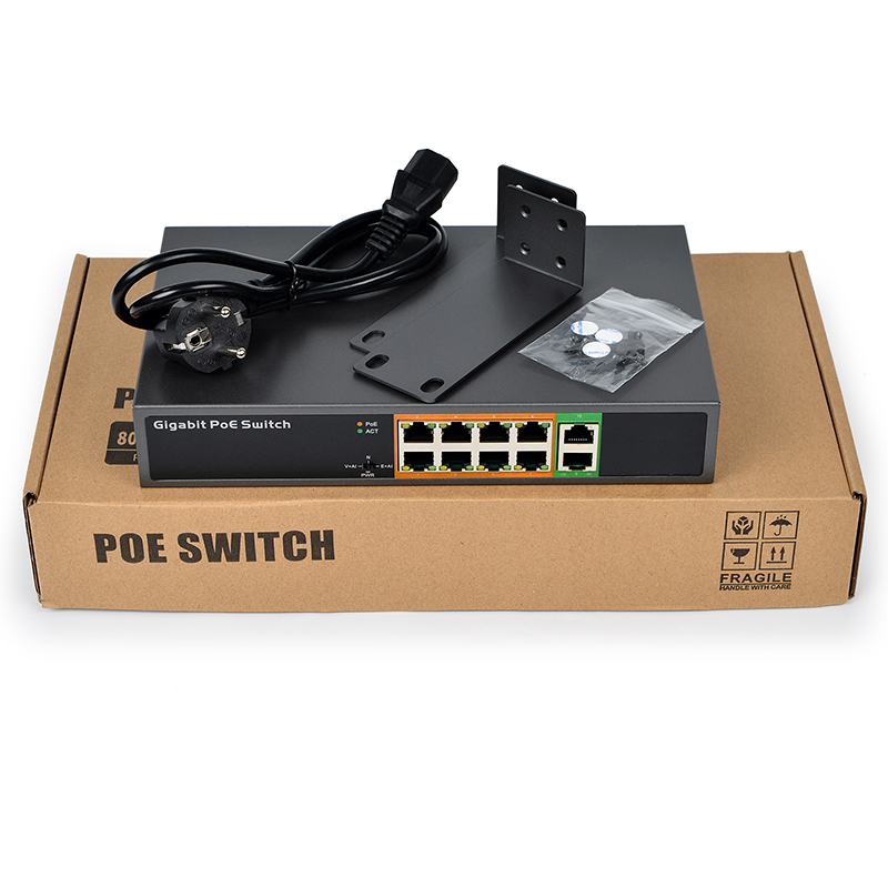 PSE1008G PSE0820GD 8 Port PoE Network Switch