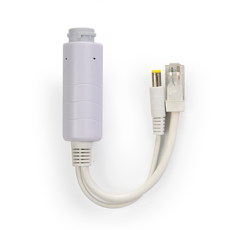 FS5712W 100Mbps 12V/1A Waterproof White PoE Splitter
