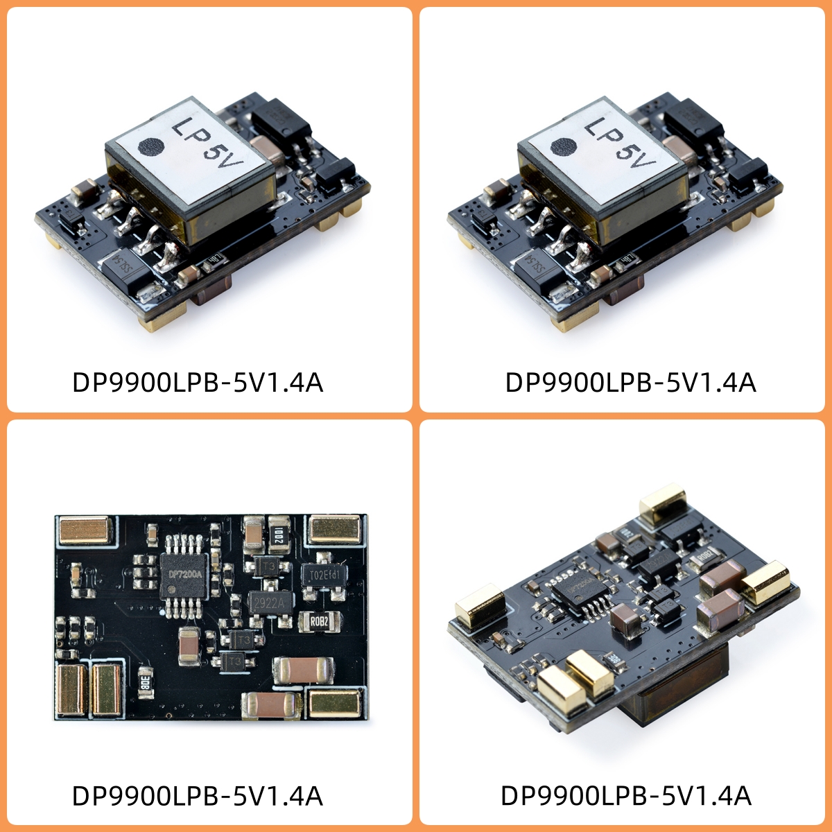 DP9900LPB 48V To 5V 12V PoE PD Module