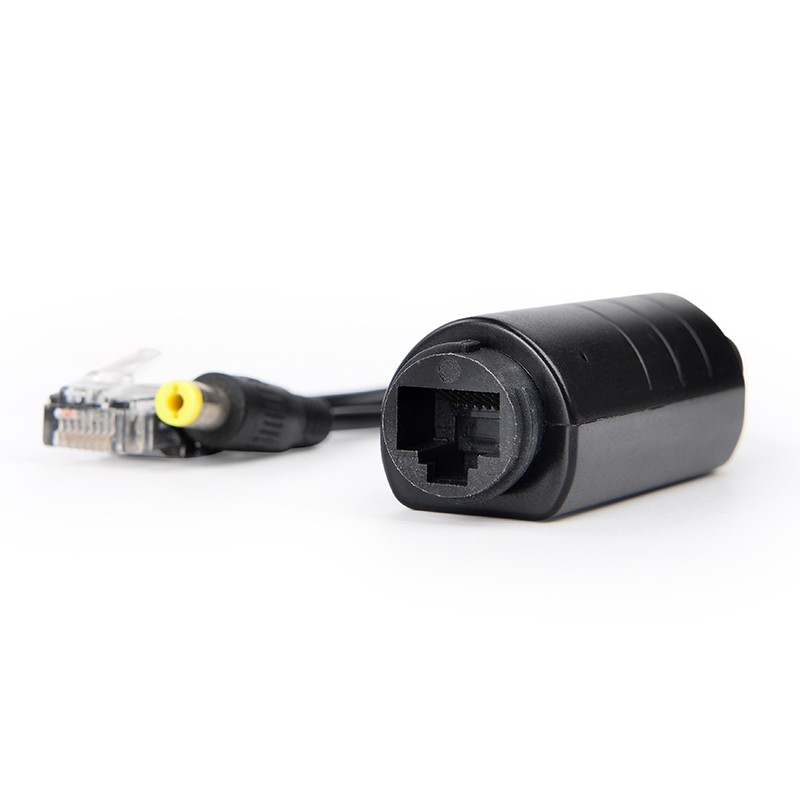 FS5712B 12V/1A 1500V high voltage isolation + waterproof IEEE802.3af Standard PoE Splitter 100Mbps