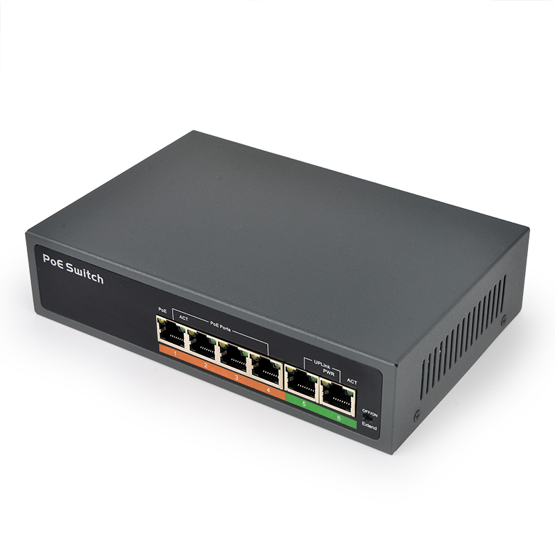 PSE604EX V2.0 / PSE0420FD-E 4 Port PoE Network Switch