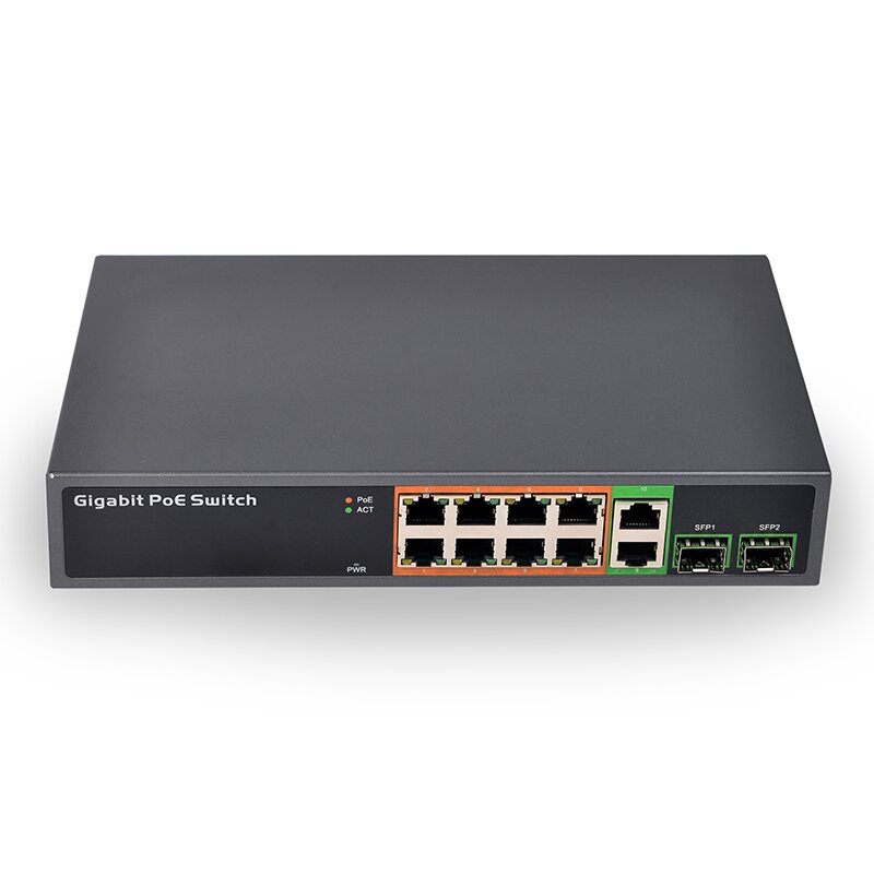 PSE1008GSR-AI PSE0822GD-AI 8 Port PoE Network Switch
