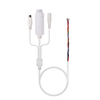 FS5712RW 12V1A 10/100M IP66 Waterproof White PoE Cable with Audio Jack For IPC