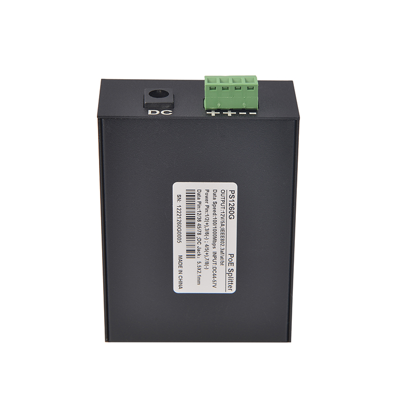 PS1260G 12V 5A 60W Gigabit Ethernet PoE Splitter