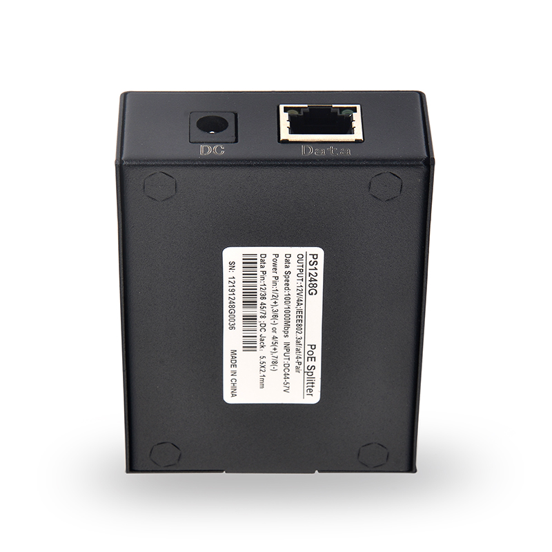 PS1248G 12V 4A 48W Gigabit Ethernet PoE Splitter