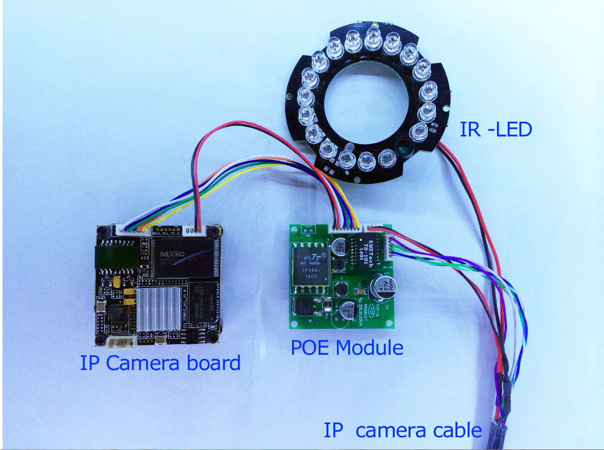 SDAPO PM3812R V2.0 PD poe ip camera module 48V to 12V1A poe module