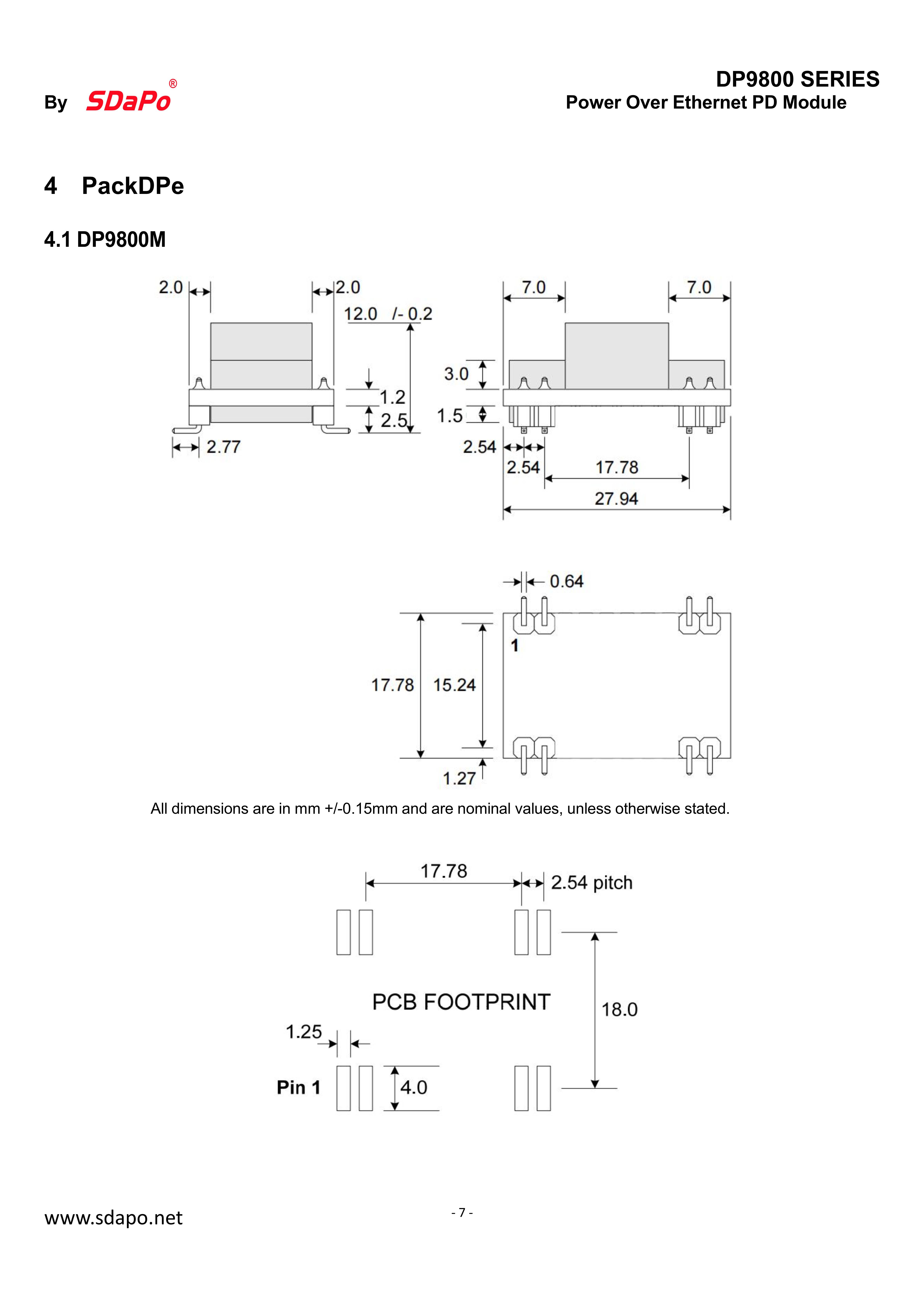 DP9800 Datasheet_7