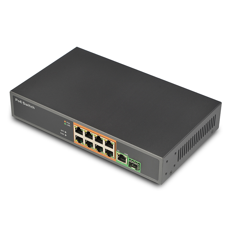 PSE908GS PSE0811FGD 8 Port PoE Network Switch