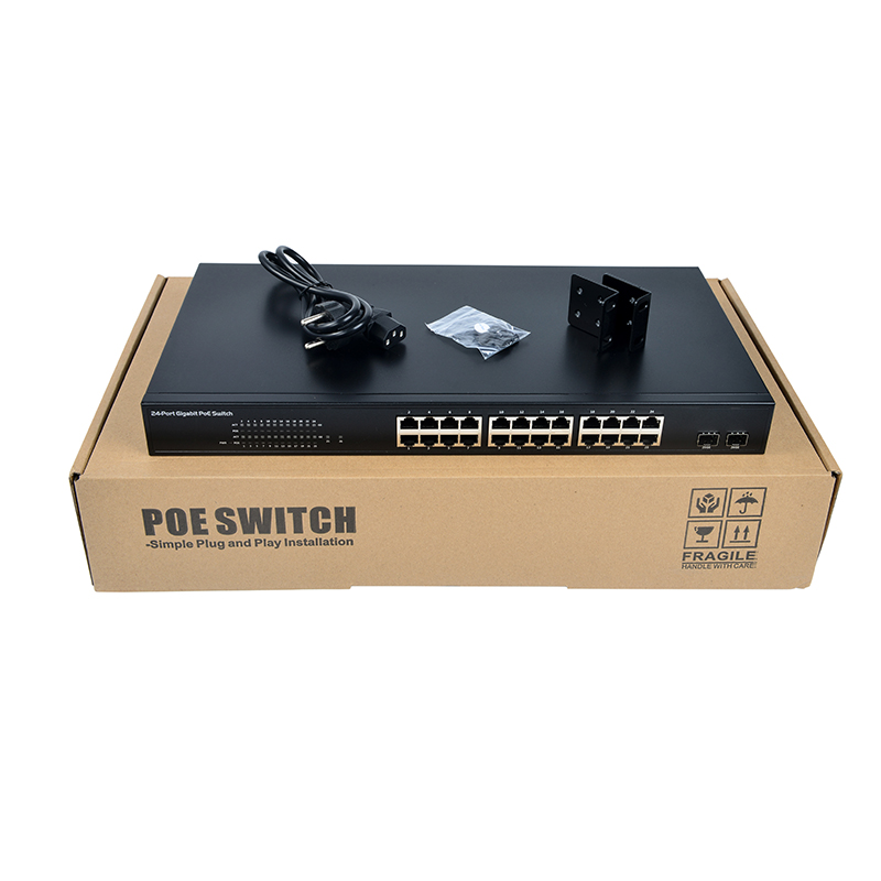 PSE3224S PSE2402GD 24 Port PoE Network Switch