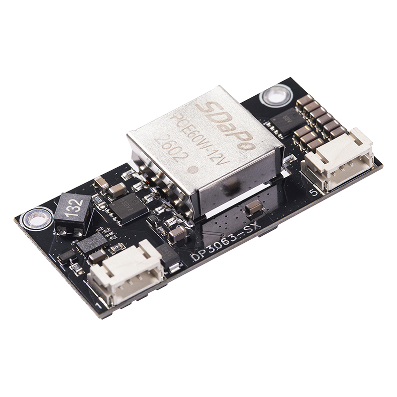 DP3063-SX PoE PD Mdoule 12V4-5A Isolated Type IEEE802.3bt PoE Module Board for Commercial Display