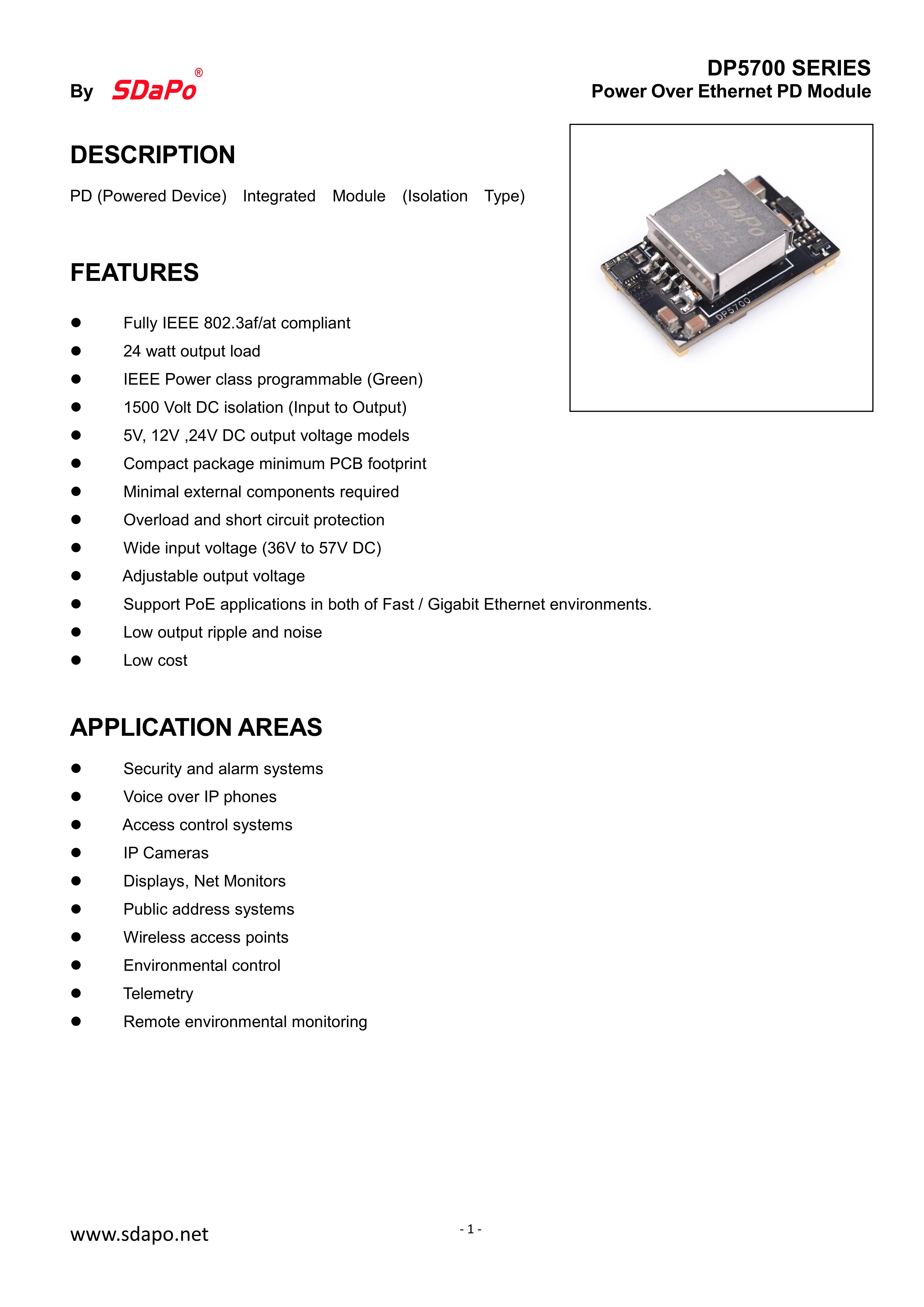 DP5700 Datasheet_1