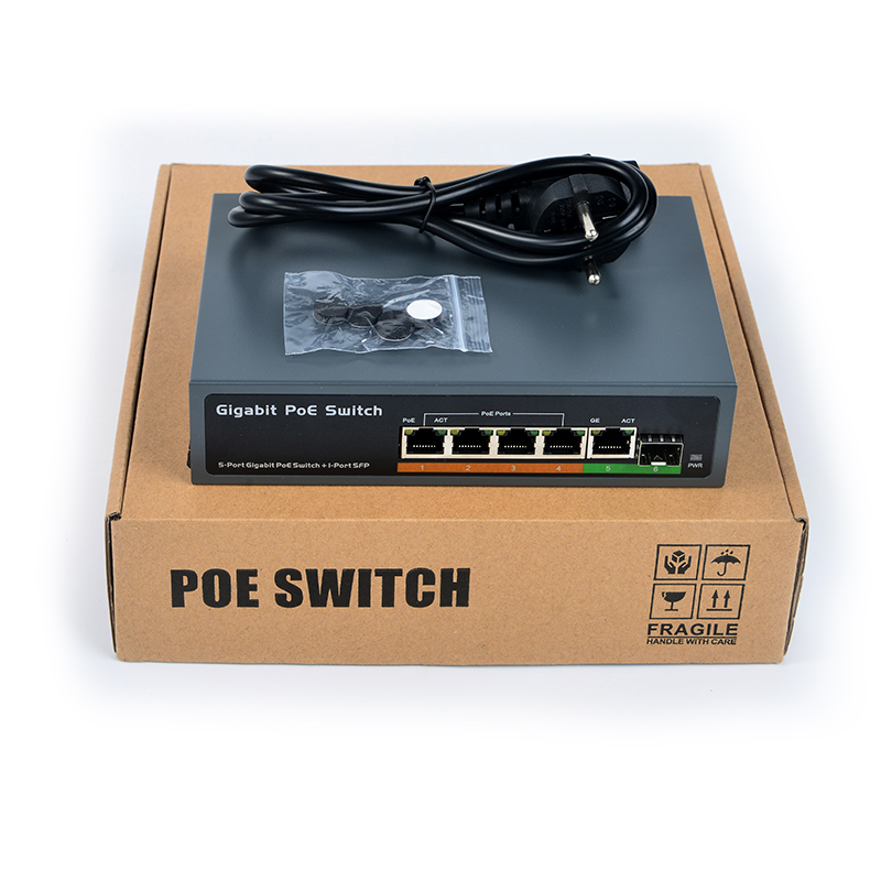 PSE604GS / PSE0411GD 4 Port PoE Network Switch