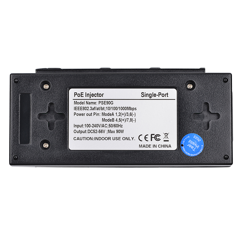 PSE90G Gigabit 90W PoE Injector