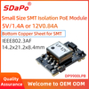 DP9900LPB 48V To 5V 12V PoE PD Module