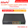 PSE1008GS-AI PSE0822FGCD-AI 8 Port PoE Network Switch