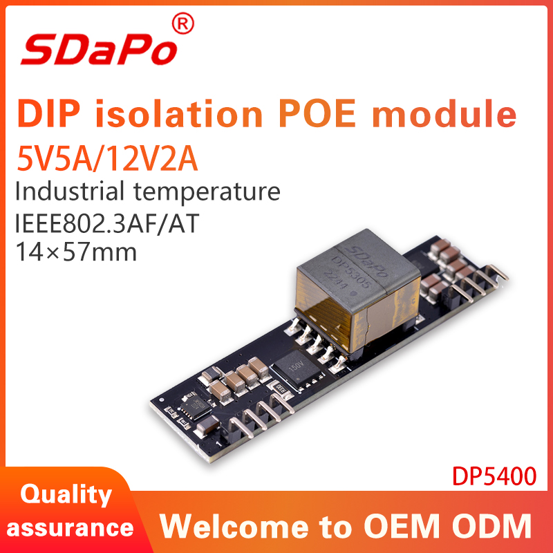 DP5400 5V4.5A 12V2A PoE PD Module