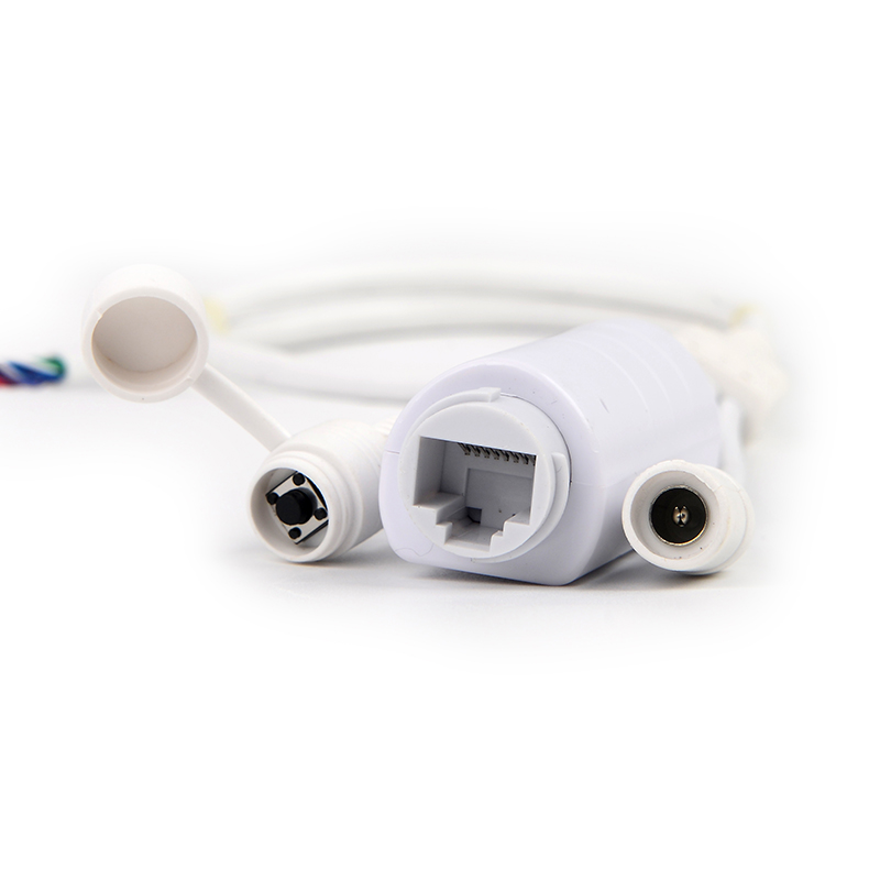 FS5712FW 12V1A 10/100M IP66 Waterproof PoE Cable with Reset Button For IPC