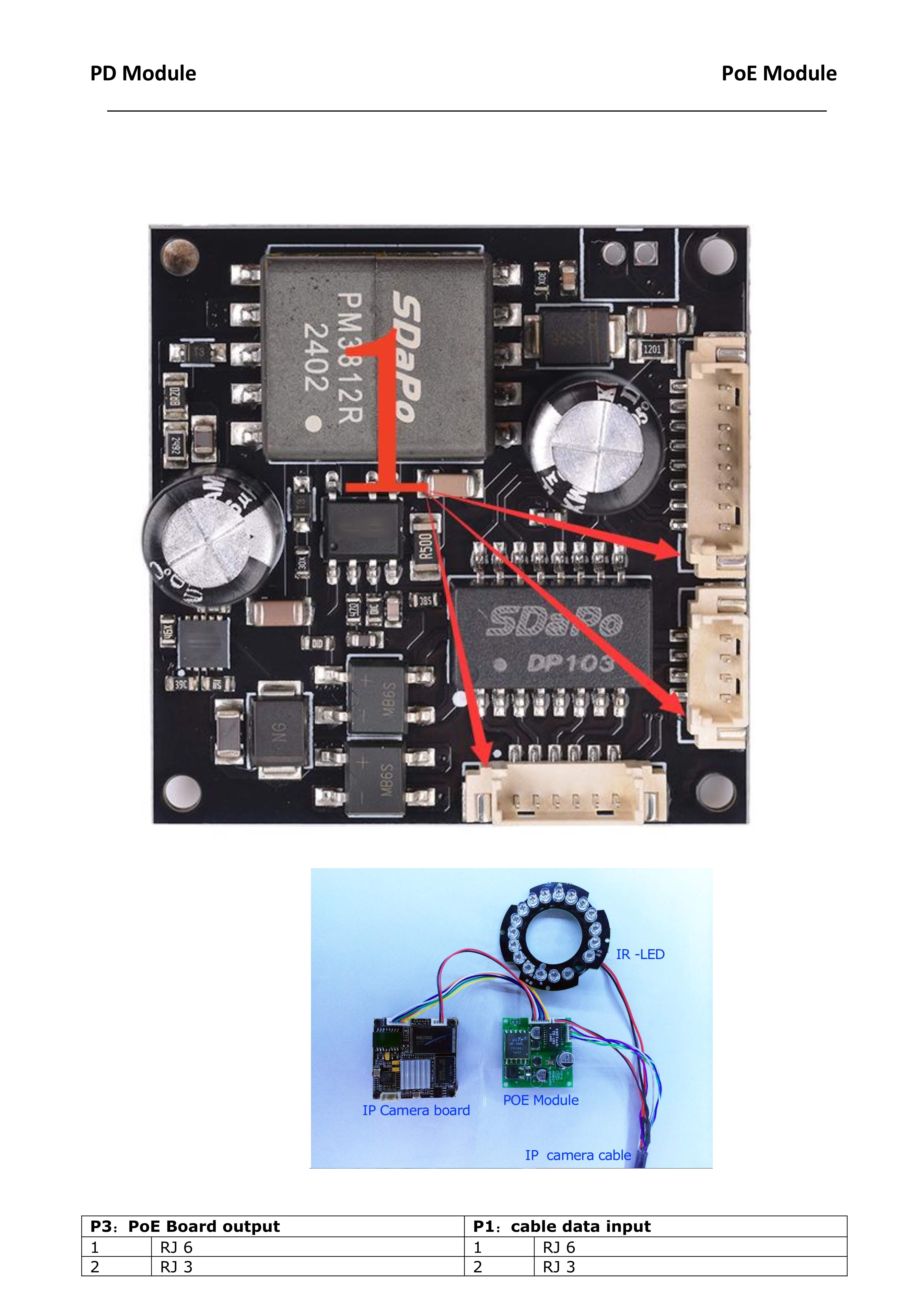 PM3812R 18W-GK POE Module Wiring Manual_2