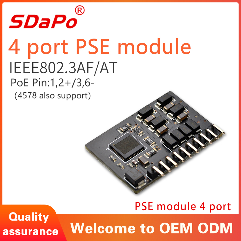 PoE PSE Module 4 Port