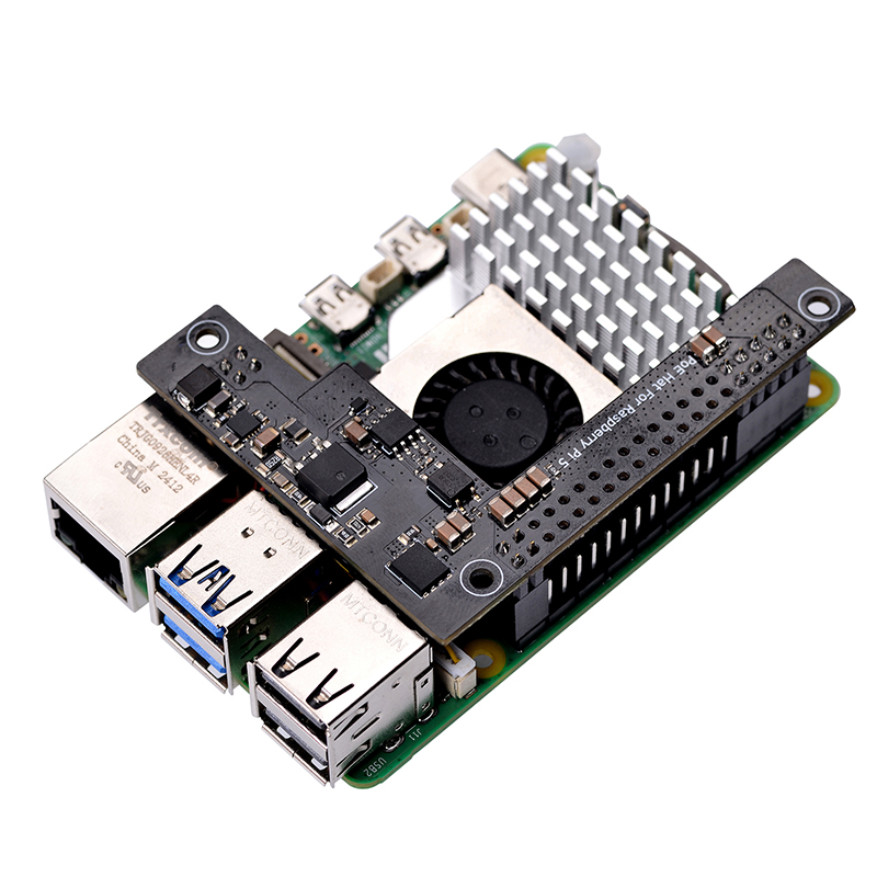 Raspberry Pi 5 PoE HAT 5V 4.5A PoE Board PD Module