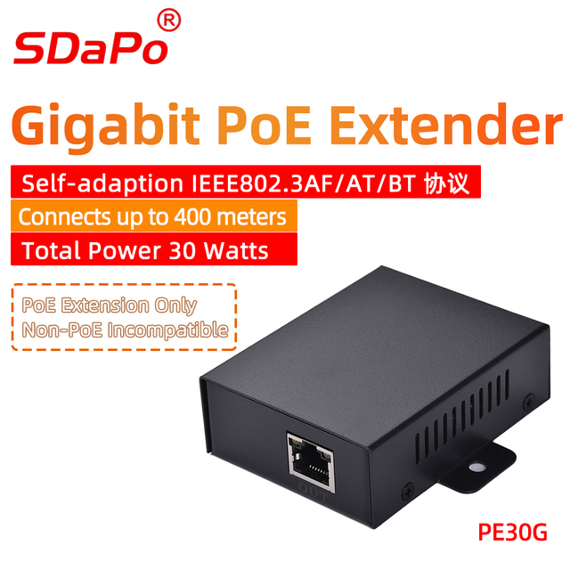 PE30G Gigabit PoE Genişletici